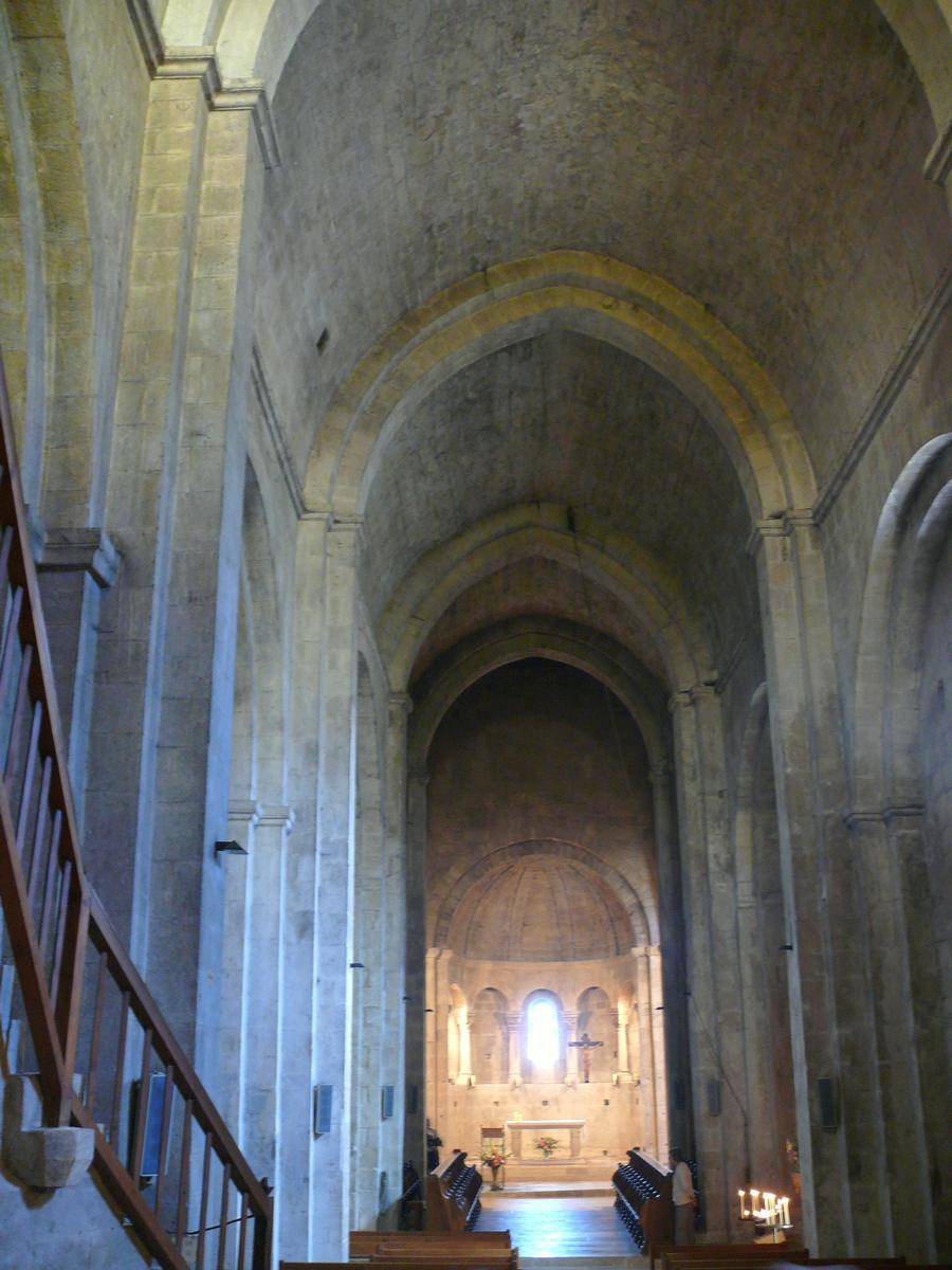 Monastère Notre-Dame de Ganagobie - Eglise - Nef 
