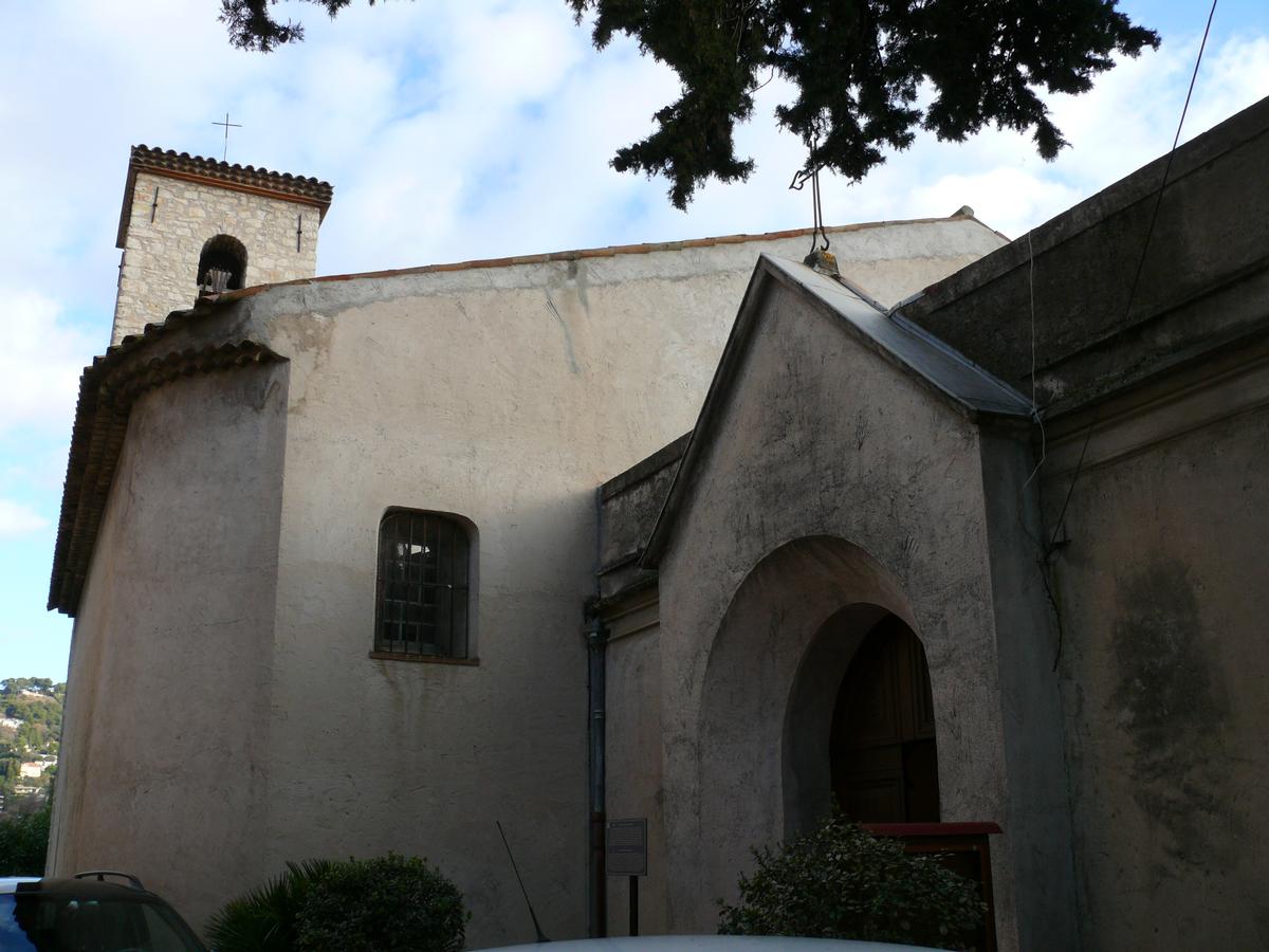 Le Cannet - Eglise Sainte-Catherine - Le porche construit en 1854 