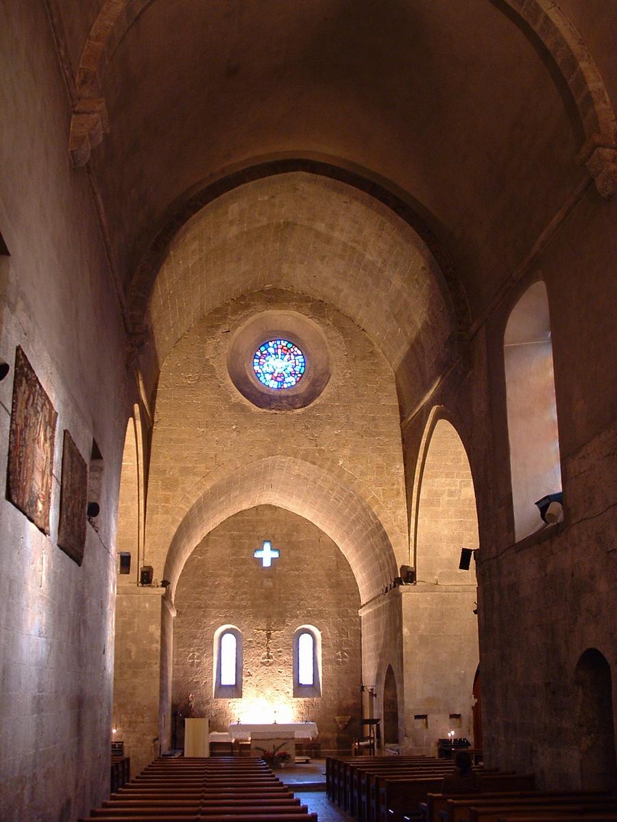 Valbonne - Abbaye Sainte-Marie - Nef 
