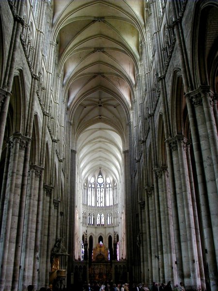 Cathédrale Notre-Dame d'Amiens.Vaisseau central 