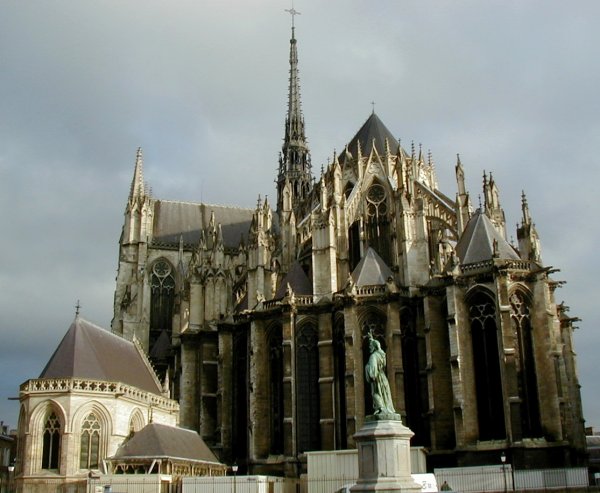 Cathédrale Notre-Dame d'Amiens.Chevet 