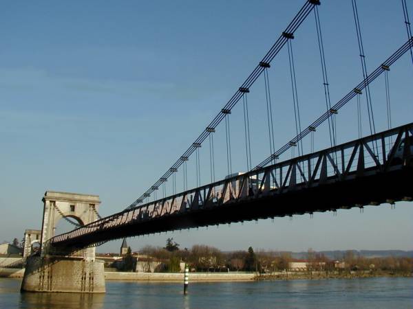 Pont sur le Rhône, Andance 