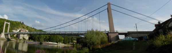 Hängebrücke les Andelys 