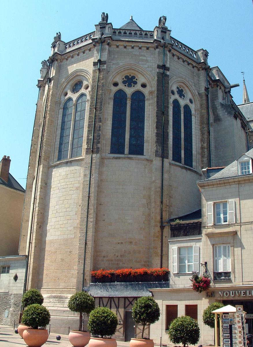Angers - Cathédrale Saint-Maurice - Chevet 