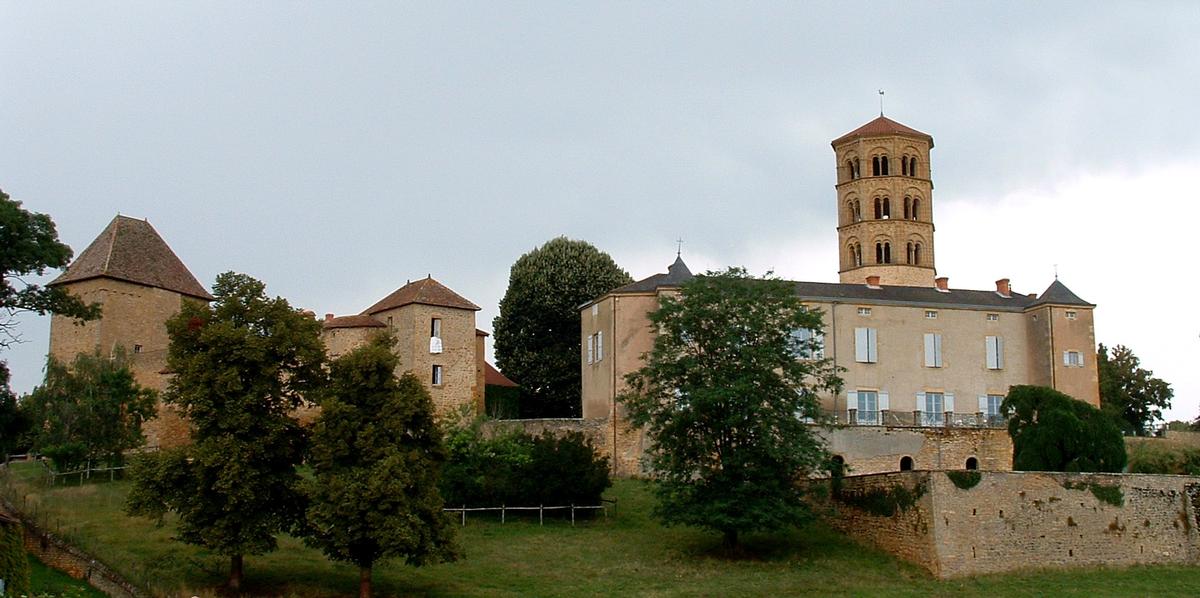 Priory at Anzy-le-Duc 
