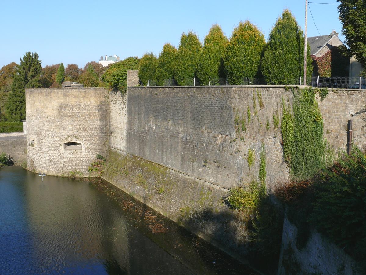 Fortifications de Mézières - Front Ouest 