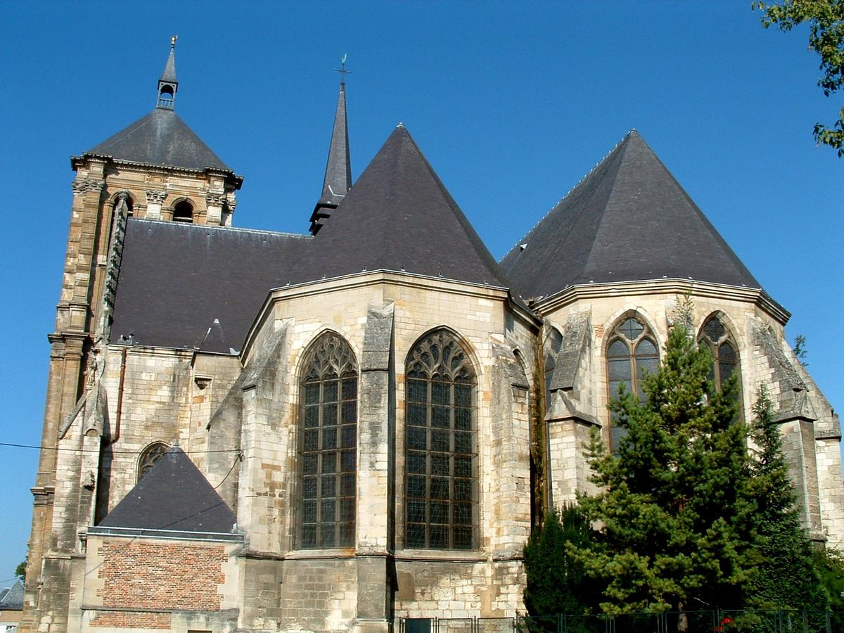 Rethel - Eglise Saint-Nicolas - Chevet 
