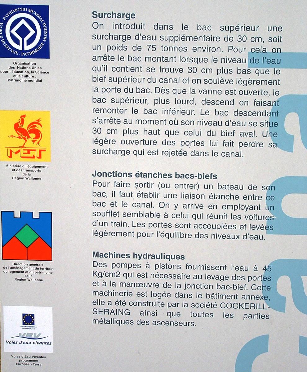 Ascenseur à bateaux n°4 de Thieu - Panneau explicatif - Texte 2 