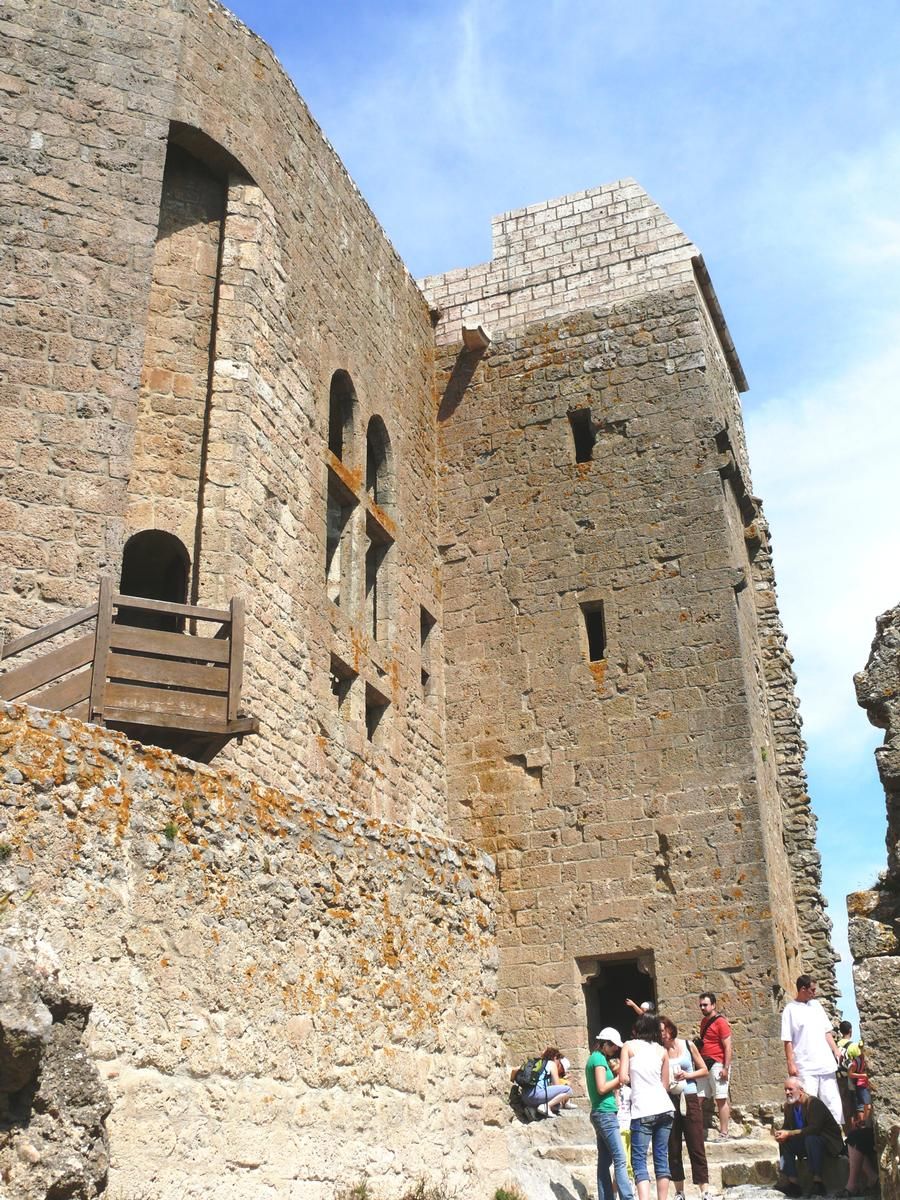 Cucugnan - Château de Quéribus - Le donjon 
