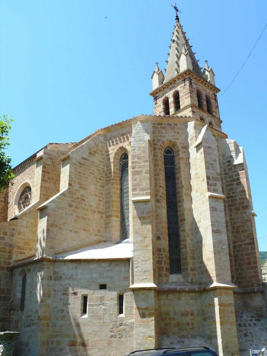 Alet-les-Bains - Eglise Saint-André - Chevet 
