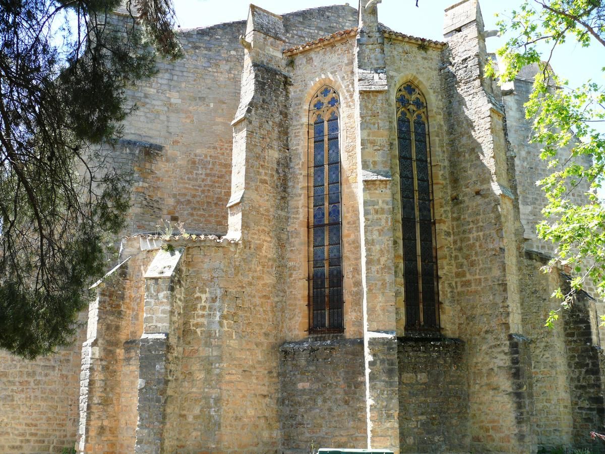 Limoux - Eglise Notre-Dame-de-Marceille - Chevet 