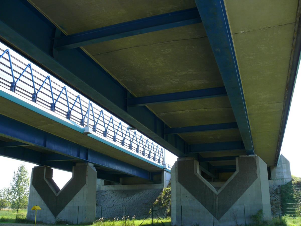 Autoroute A29 - Pont sur le canal de Tancarville - Viaduc d'accès rive gauche 