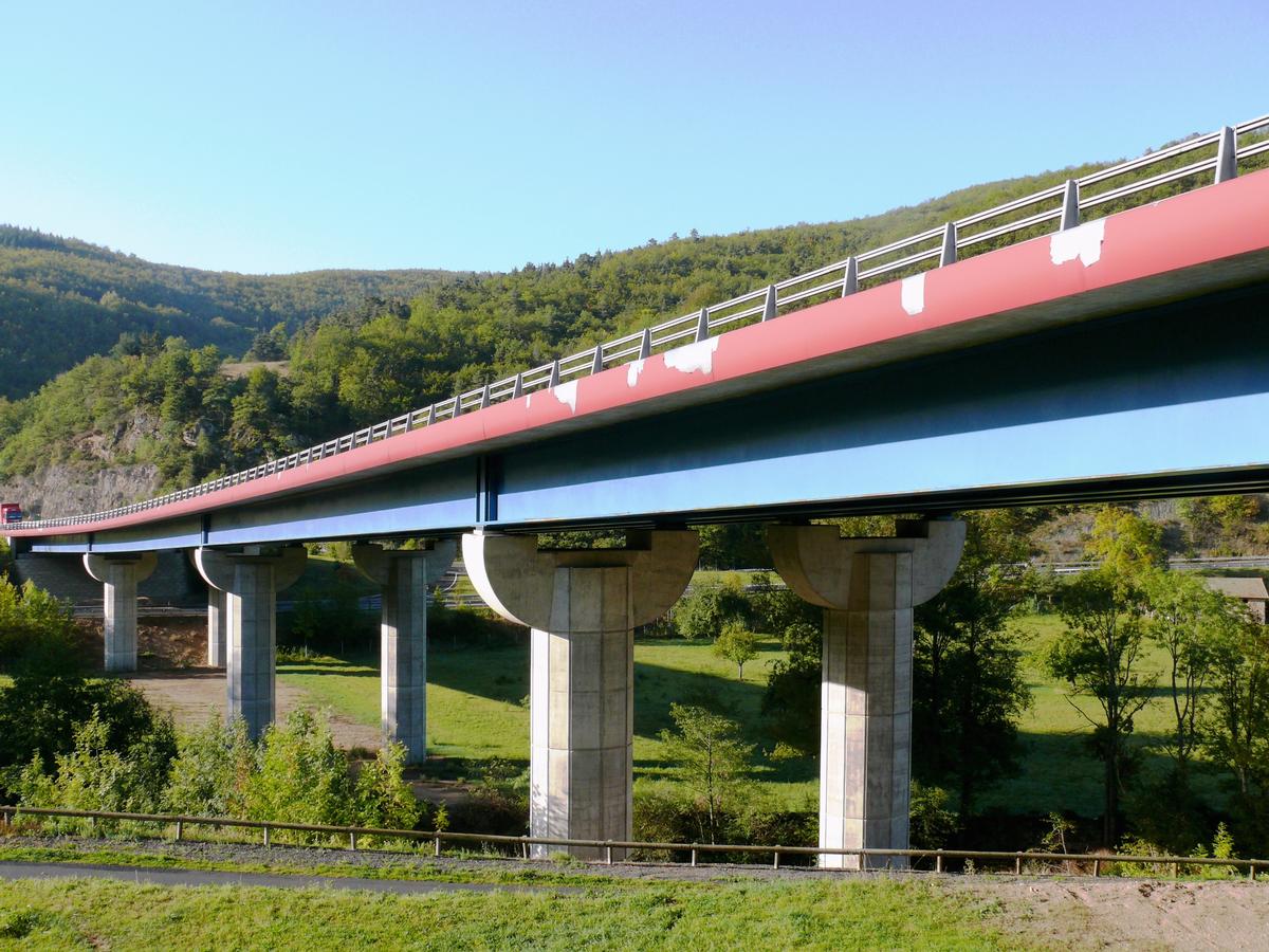 Autoroute A75 - Pont de l'Alagnonnette 