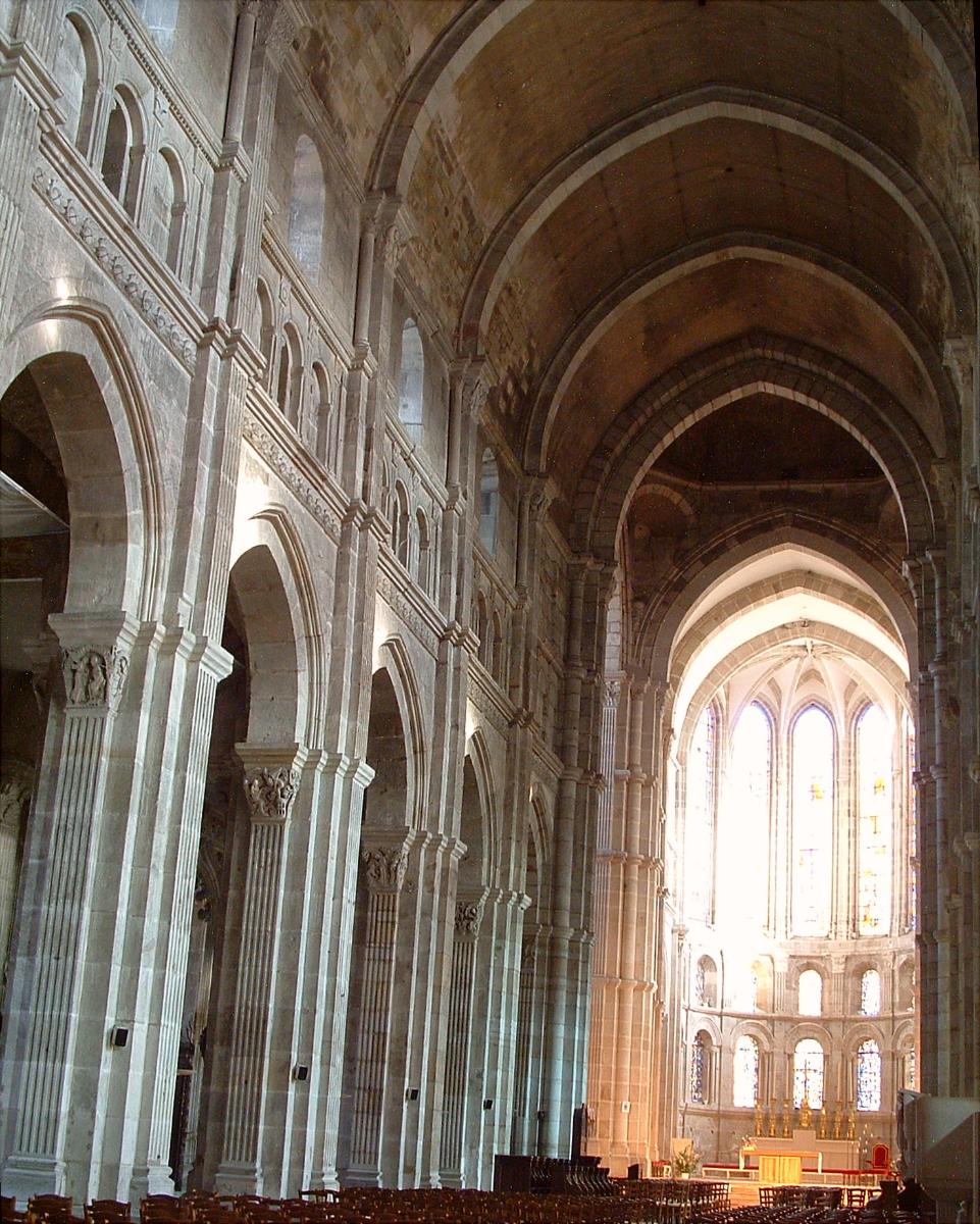 Autun - Cathédrale Saint-Lazare - Vaisseau central 