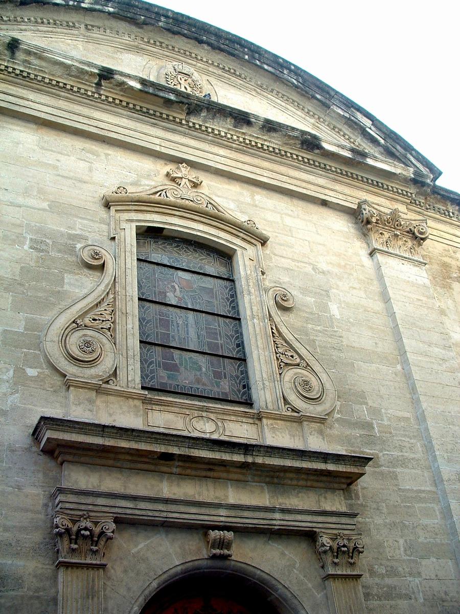 Avignon - Noviciat des Jésuites Saint-Louis - Chapelle - Façade - Décoration 