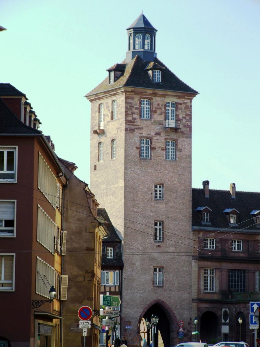 Straßburg - Hospitalturm und -tor 