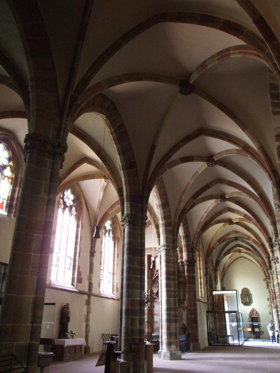 Wissembourg - Ancienne abbatiale Saints-Pierre-et-Paul - Bas-côté Sud 