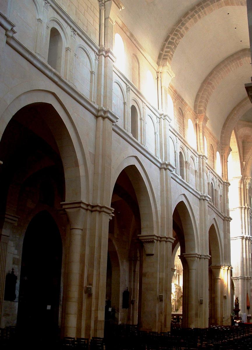 Beaune - Collégiale Notre-Dame - Elévation de la nef 