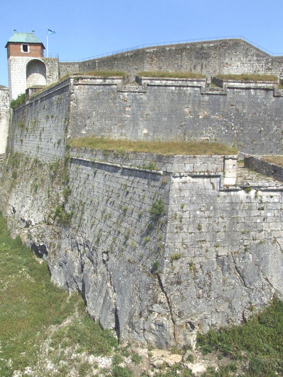 Citadelle de Besançon - Front Royal - Bastion et tour du Roi 