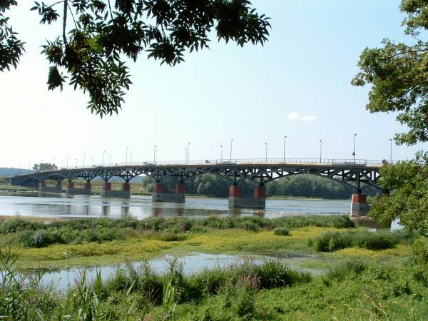 Pont François-Mitterrand, BloisVu de la rive droite 