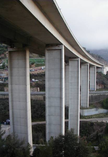 Autoroute A8: Viaduc de Borriglione 