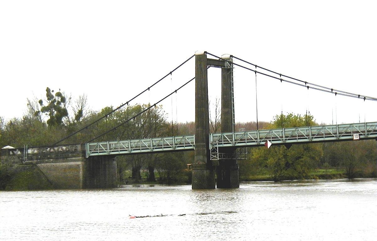 Hängebrücke Bouchemaine 
