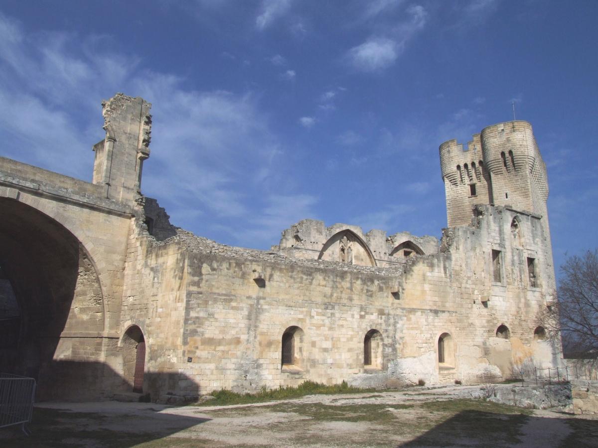 Abbaye de Montmajour - Ruines des bâtiments conventuels du moyen âge 