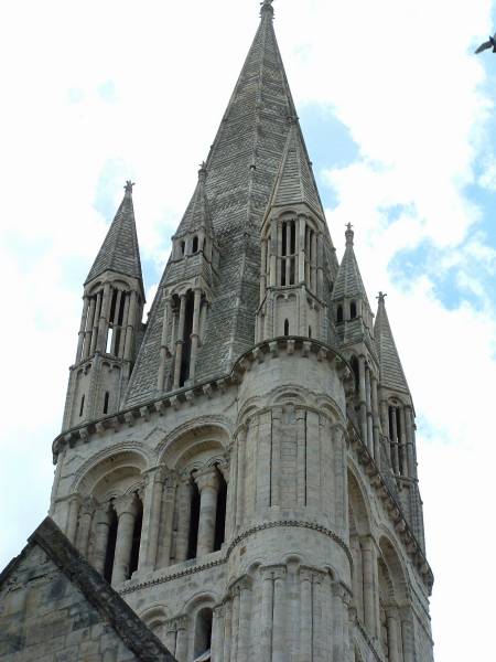 Abbaye aux Hommes, CaenEglise Saint-Etienne - Flèche de la tour Nord 