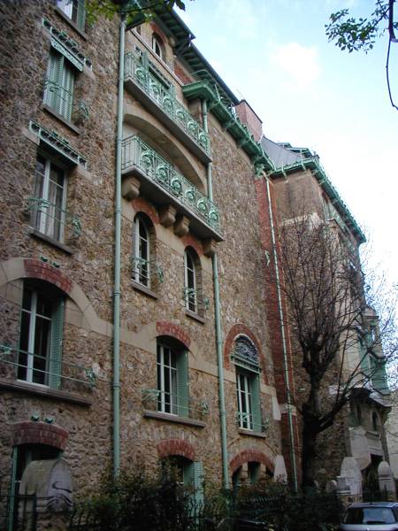 Castel Béranger, 14 rue La Fontaine, Paris, von Hector Guimard 