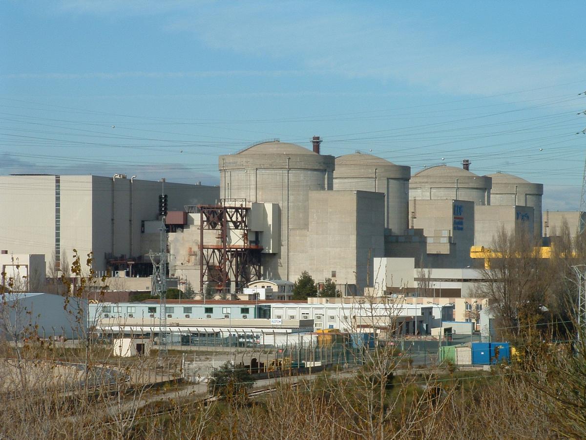 Centrale nucléaire de Tricastin - Bâtiments réacteurs 