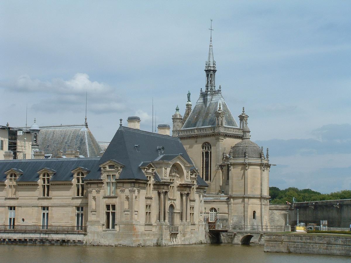 Chantilly - Le château - Le Petit château - Façade - Détail 