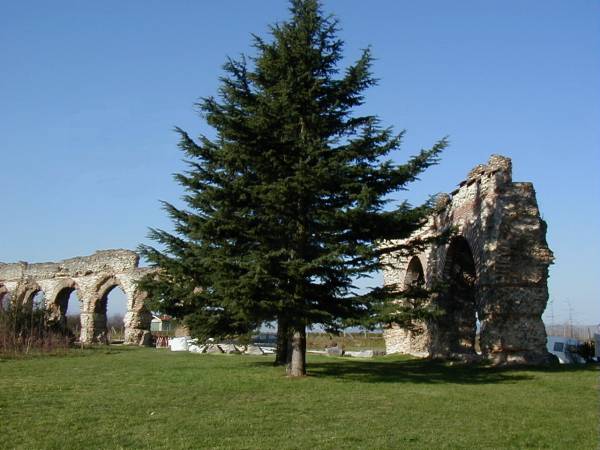 Aqueduc du Gier, Chaponost.Arches du Plat-de-l'Air 