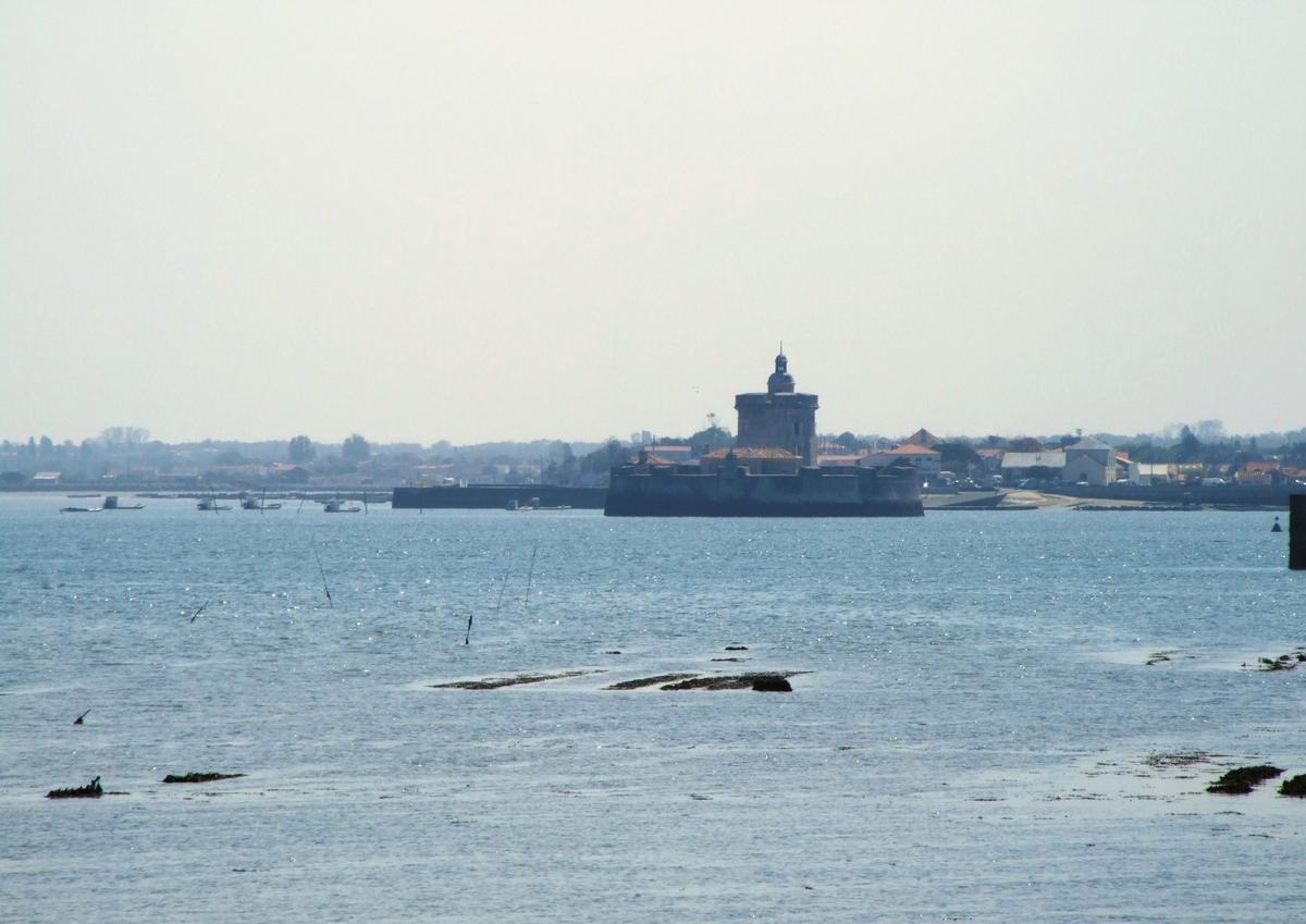 Fort Louvois vu de l'île d'Oléron 