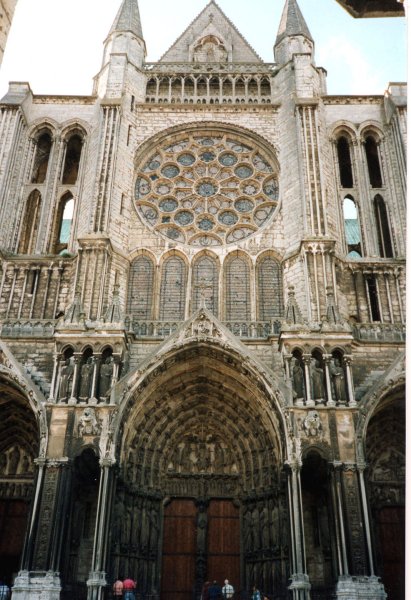 Cathédrale de Chartres.Portail méridional 