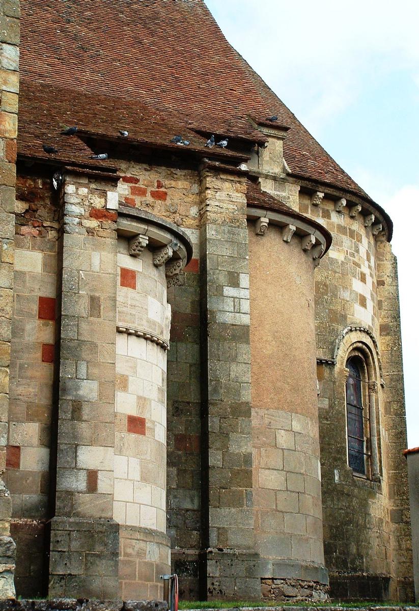 Châteaumeillant - Eglise Saint-Genès - Absidioles 