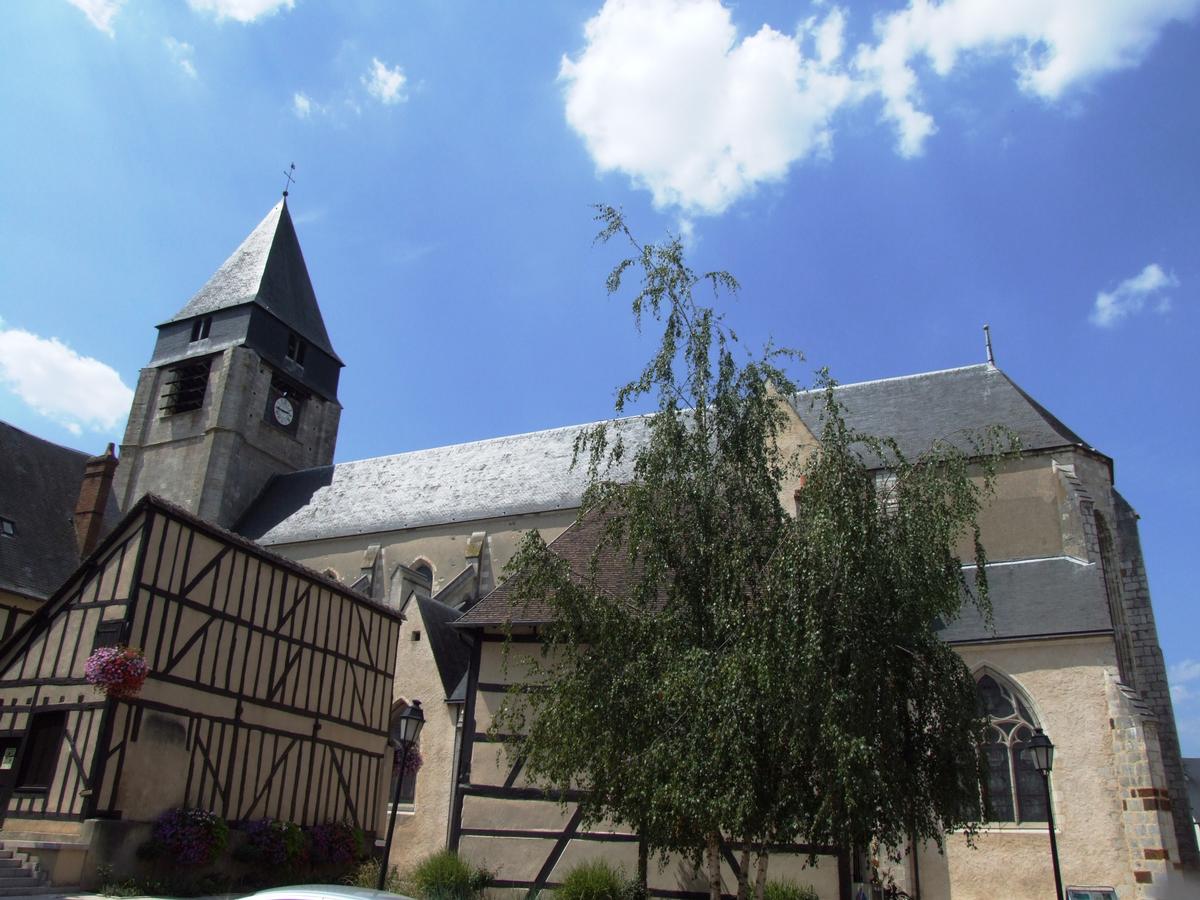 Aubigny-sur-Nère - Eglise Saint-Martin - Ensemble 