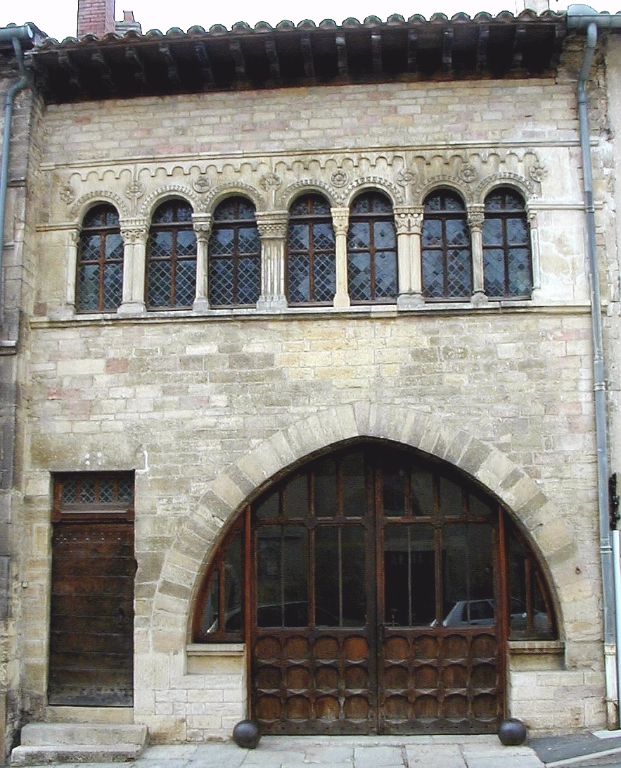 Romanesque house, Cluny 