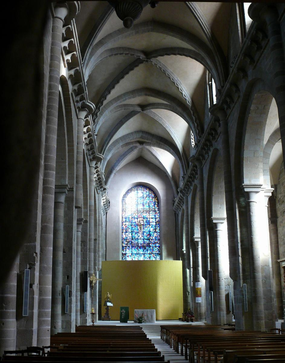 Tulle - Cathédrale Notre-Dame - Nef 
