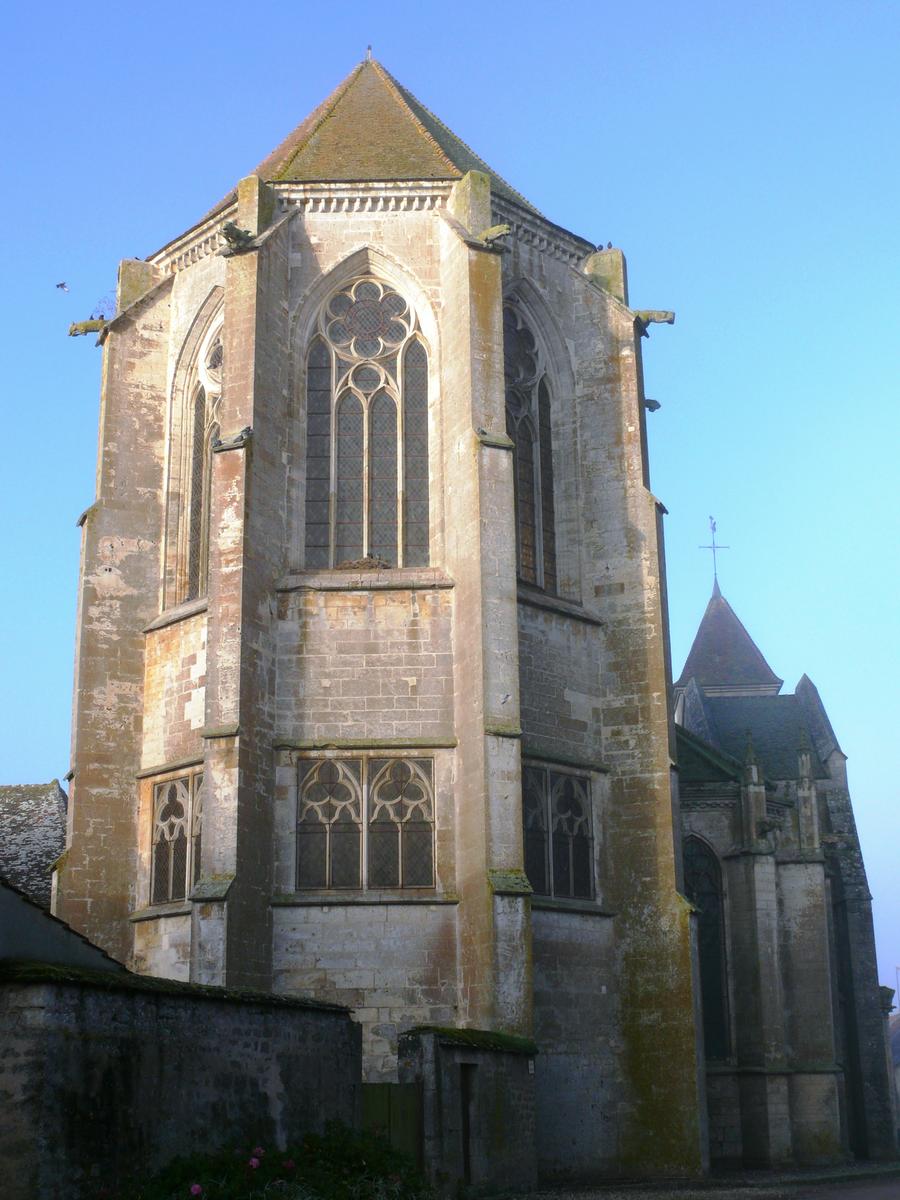 Saint-Thibault - Eglise priorale Saint-Thibault - Chevet 