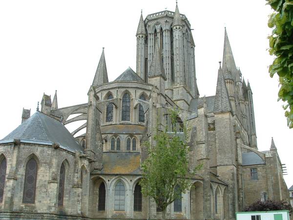 Cathédrale Notre-Dame, Coutances.Chevet 