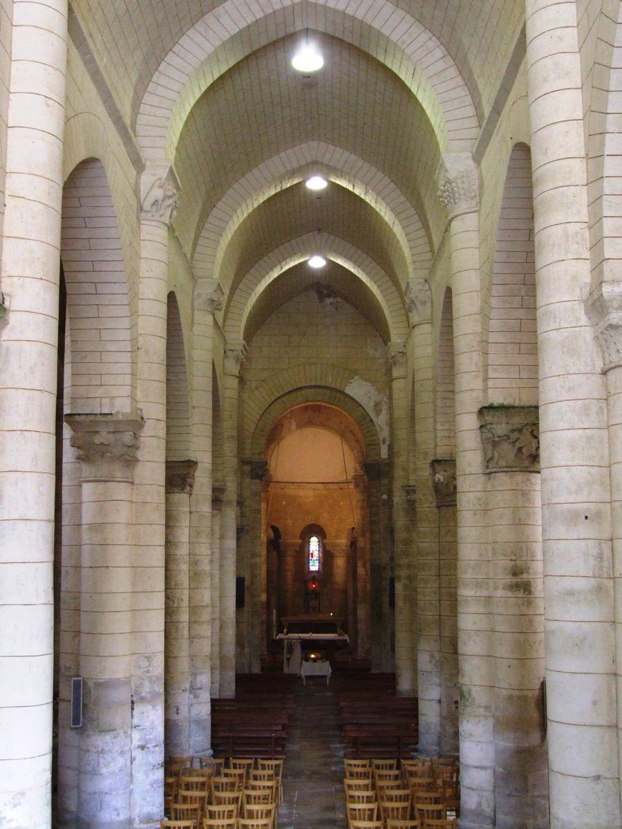 Melle - Eglise Saint-Hilaire - Nef 