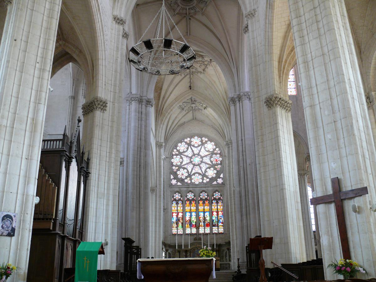 Saint-Maixent-l'Ecole - Eglise Saint-Maixent (ancienne abbaye) - Choeur 
