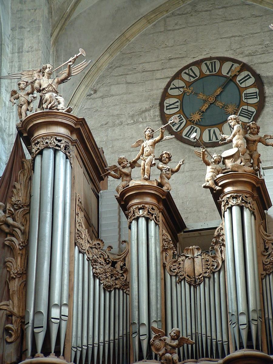 Dole - Collégiale Notre-Dame - Orgue - Détails 