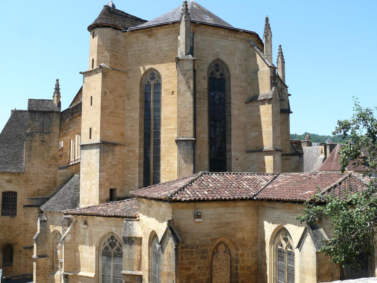 Sarlat-la-Canéda - Cathédrale Saint-Sacerdos - Chevet 