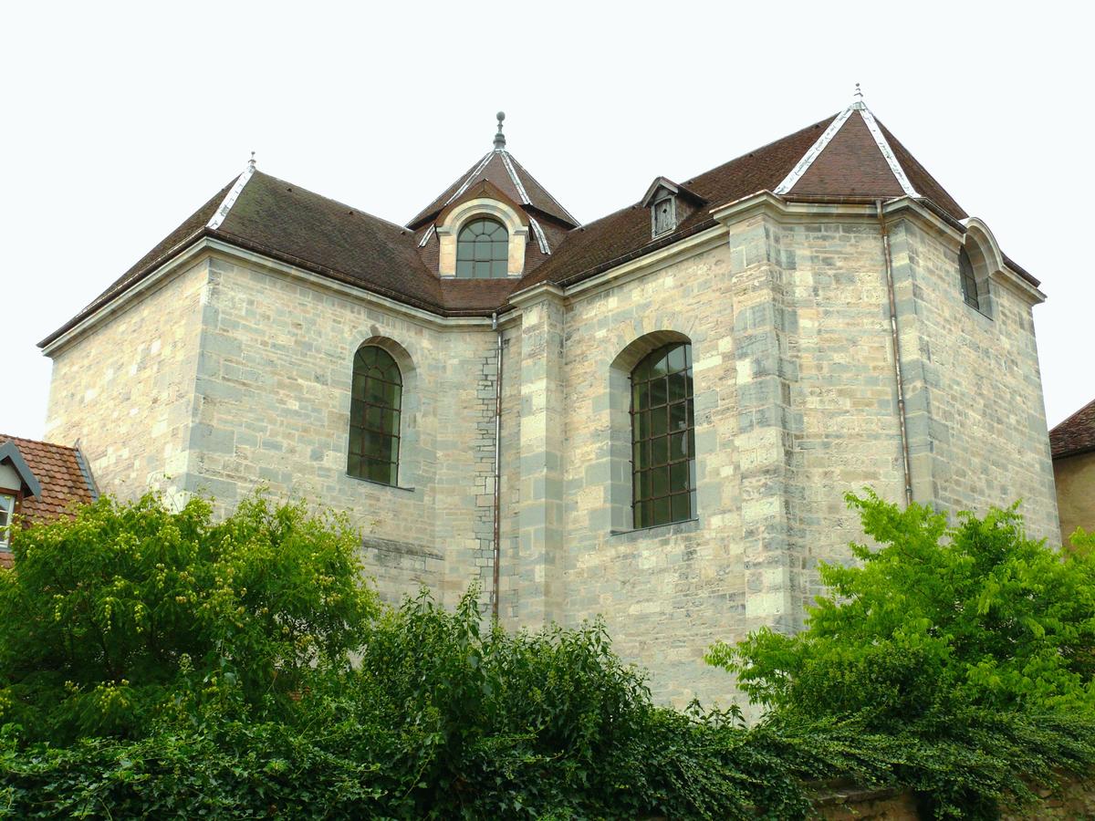 Abbaye de Baume-les-Dames - Le chevet après restauration 