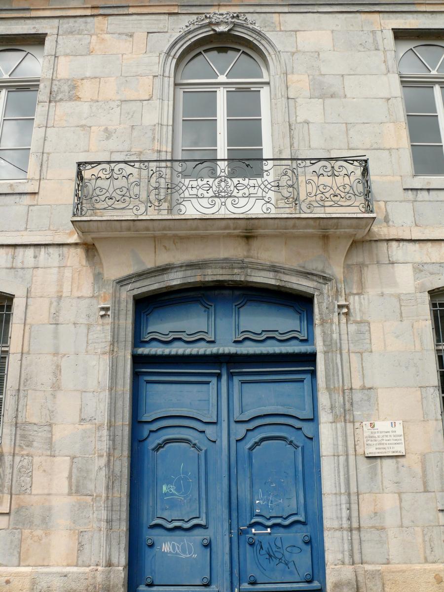 Hôtel de Courbouzon (ehemals) 