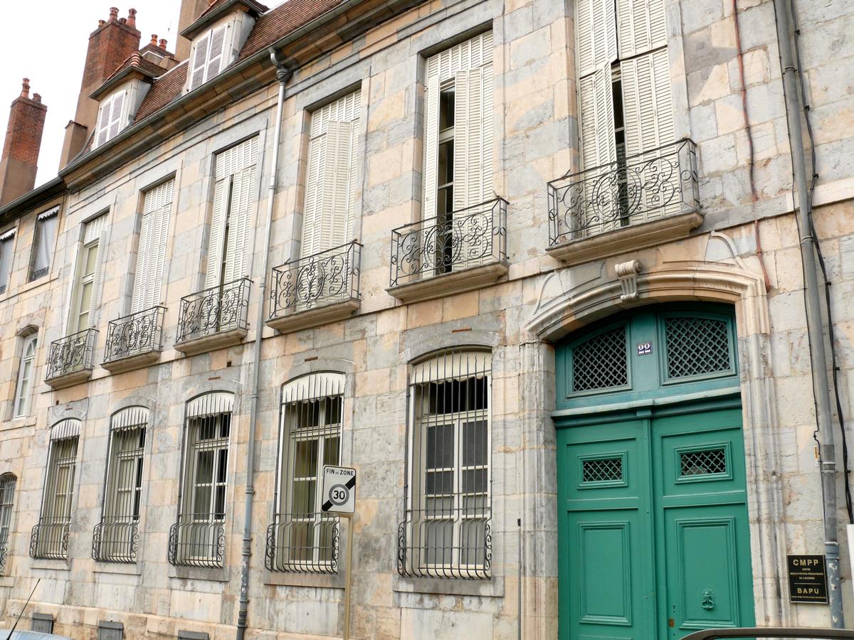 Besançon - Hôtel Damey, puis Verseille 
