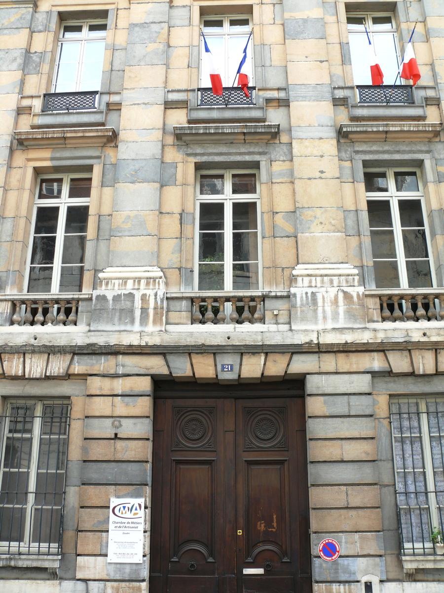 Besançon - Chambre des Métiers du Doubs (hôtel Isabey) 