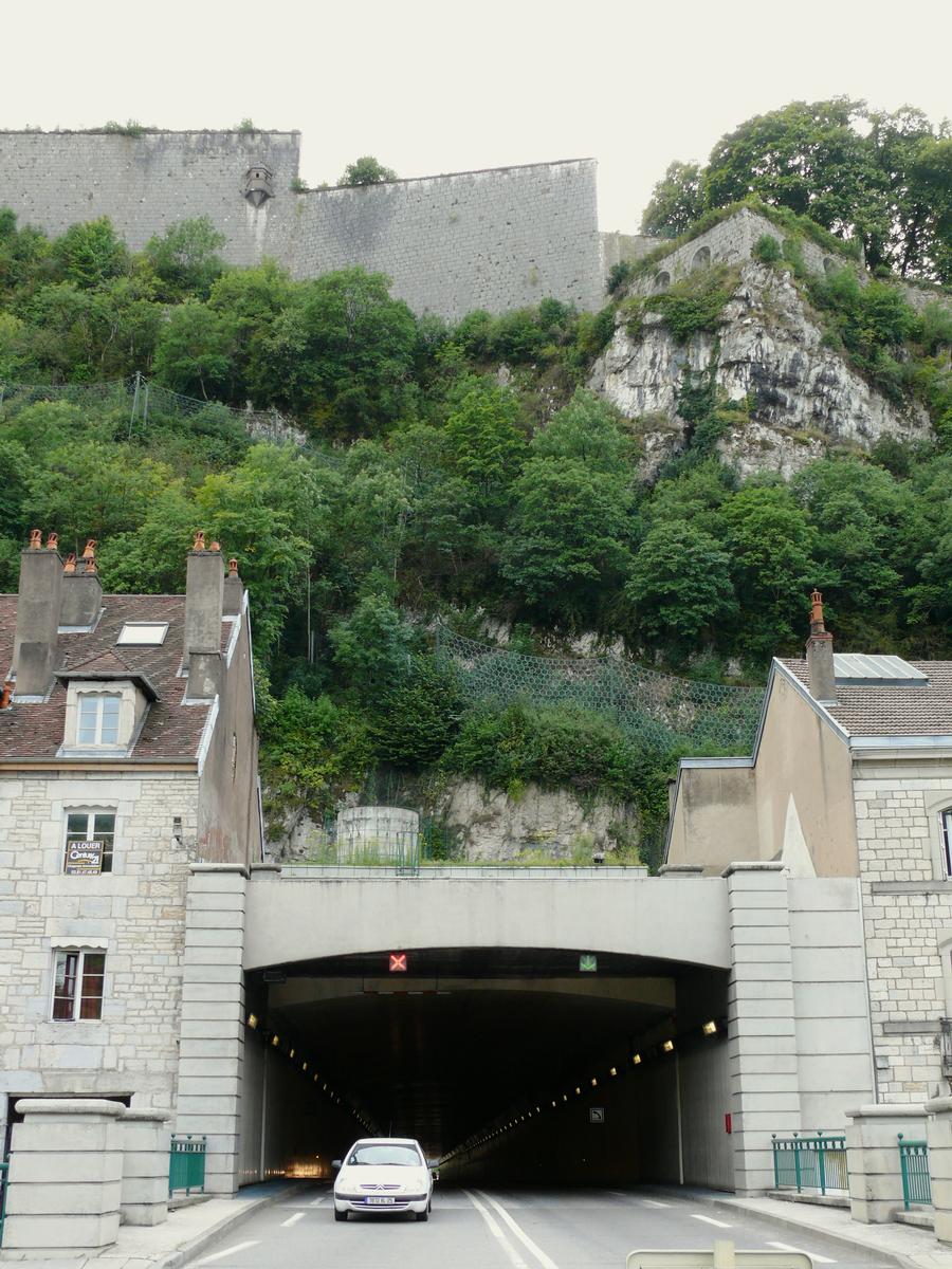 Road Tunnel below the Besançon Citadel 