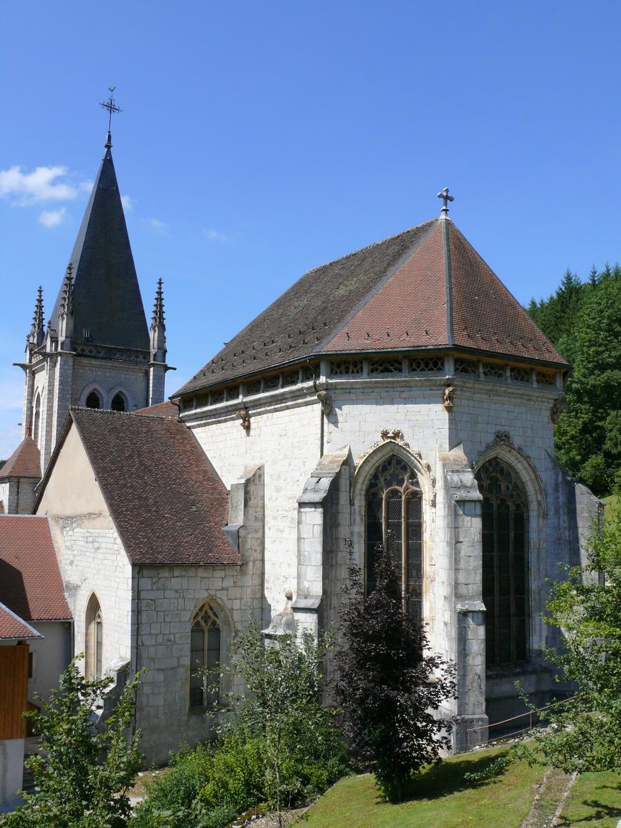 Montbenoît - Abbaye de Montbenoît - Chevet 